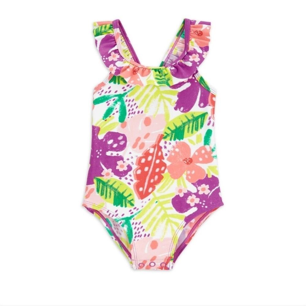NWOT Carter's‎ Child of Mine Baby Girl Swimsuit One-Piece Size 3-6 Months